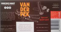 Viceroy Brewing, Van Der Pek Spiced Quadrupel Viceroy Brewing, Van Der Pek Spiced Quadrupel
