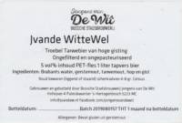 Stadsbrouwerij Jongens van De Wit, Jvande WitteWel Troebel Tarwebier