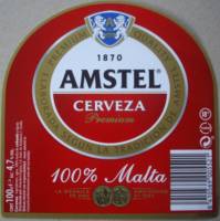Licentiebrouwsels , Amstel Cerveza 100 % Malta