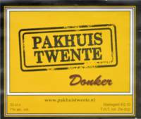 Buitenlandse bieren voor Nederlandse markt (etiket Nederlandse plaatsnaam), Pakhuis Twente Donker