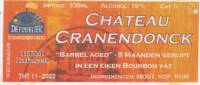 Stoombierbrouwerij De Pimpelier, Chateau Cranendonck Rum Infused Stoombierbrouwerij De Pimpelier, Chateau Cranendonck Rum Infused