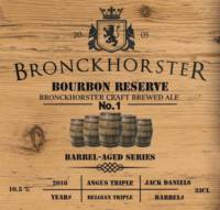Bronckhorster Brewing Company , Bourbon Reserve Angus Triple