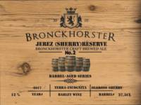 Bronckhorster Brewing Company , Jerez (Sherry) Reserve Terra-Incognita