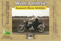 Buitenlandse bieren voor Nederlandse markt (etiket Nederlandse plaatsnaam), Wilde Jannetje Zeeuwch Blond Abdijbier