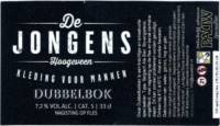 Bierbrouwerij De Pauw (Ommen), De Jongens Dubbelbok