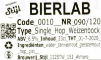 Brouwerij Stijl, Bierlab Single Hop Weizenbock