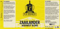 Stadsbrouwerij Leeuwarden, Zaailander Boekweit Blond Stadsbrouwerij Leeuwarden, Zaailander Boekweit Blond
