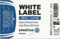 Brouwerij Emelisse, White Label Imperial Russian Stout Islay Whisky BA Peated