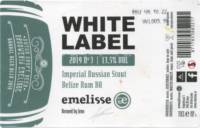 Brouwerij Emelisse, White Label Imperial Russian Stout Belize Rum BA