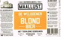 Bierbrouwerij Maallust, De Weldoener Blond