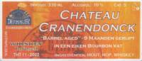 Stoombierbrouwerij De Pimpelier, Chateau Cranendonck Whiskey Infused Stoombierbrouwerij De Pimpelier, Chateau Cranendonck Whiskey Infused