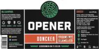 Opener Bier, Doncker