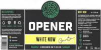 Opener Bier, White Now