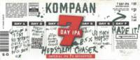 Kompaan Dutch Craft Beer Company, 7 Day IPA Hopstorm Chaser