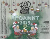 Brouwerij Klein Duimpje, Bedankt 2019