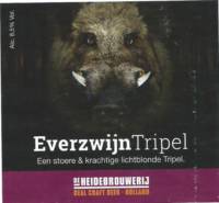 De Heidebrouwerij, Everzwijn Tripel