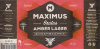 Maximus Brouwerij, Brutus Amber Lager