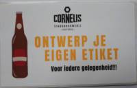 Stadsbrouwerij Cornelis, Ontwerp Je Eigen Etiket