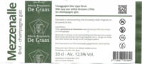 Micro Brouwerij De Graas, Mezzenalle Brut -Champagne gist