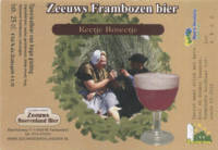 Buitenlandse bieren voor Nederlandse markt (etiket Nederlandse plaatsnaam), Keetje Roseetje Zeeuws Frambozen bier