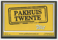 Buitenlandse bieren voor Nederlandse markt (etiket Nederlandse plaatsnaam), Pakhuis Twente Wit