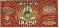 Brouwerij De Bolle Paep, Liefde Is Bitter Brouwerij De Bolle Paep, Liefde Is Bitter