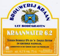 Brouwerij Kraan (Bodegraven), Kraanwater 6.2