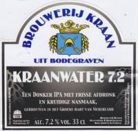 Brouwerij Kraan (Bodegraven), Kraanwater 7.2