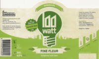 100 Watt Brewery, Fine Fleur Session IPA