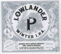 Lowlander Beer Co, Winter I.P.A. P