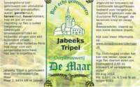 Dorpsbrouwerij De Maar, Jabeeks Tripel