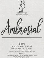 Zomerdijk Brewing & Blending, Ambrosial 2019