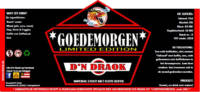 Brouwerij D'n Draok, Goedemorgen Imperial Stout Met Koffie