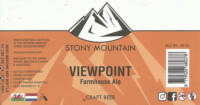 Stony Mountain Brewery, Viewpoint Farmhouse Ale