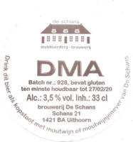Bierbrouwerij De Schans, DMA Bierbrouwerij De Schans, DMA