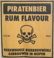 Koekwhouse Bierbrouwerij, Piratenbier Rum Flavour