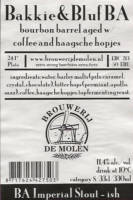 Brouwerij De Molen, Bakkie & Bluf BA Imperial Stout-ish