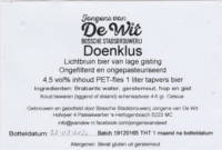 Stadsbrouwerij Jongens van De Wit, Doenklus Lichtbruin