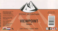 Stony Mountain Brewery, Viewpoint Saison