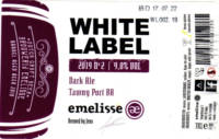 Brouwerij Emelisse, White Label Dark Ale