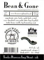 Brouwerij De Molen, Bean & Gone Tonka Russian Imp Stout- ish