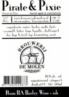 Brouwerij De Molen, Pirate & Pixie Rum BA Barley Wine-ish