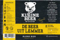 Kleine Beer Brouwerij, De Beer Uit Lemmer Blond Bier