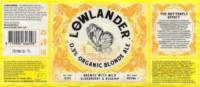 Lowlander Beer Co, 0.3 % Organic Blonde Ale