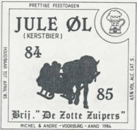 Amateurs, Jule ØL (Kerstbier) 84-85