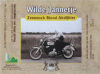 Buitenlandse bieren voor Nederlandse markt (etiket Nederlandse plaatsnaam), Wilde Jannetje Zeeuwch Blond Abdijbier