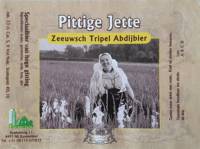 Buitenlandse bieren voor Nederlandse markt (etiket Nederlandse plaatsnaam), Pittige Jette Zeeuwsch Tripel Abdijbier