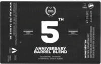 Brouwerij Halve Tamme, 5th Anniversary Barrel Blend