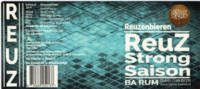 Reuzenbieren, ReuZ Strong Saison BA Rum Reuzenbieren, ReuZ Strong Saison BA Rum