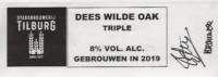 Stadsbrouwerij Tilburg, Dees Wilde Oak Triple